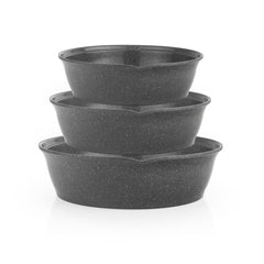 3pcs Round Oven Tray