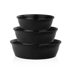 3pcs Round Oven Tray